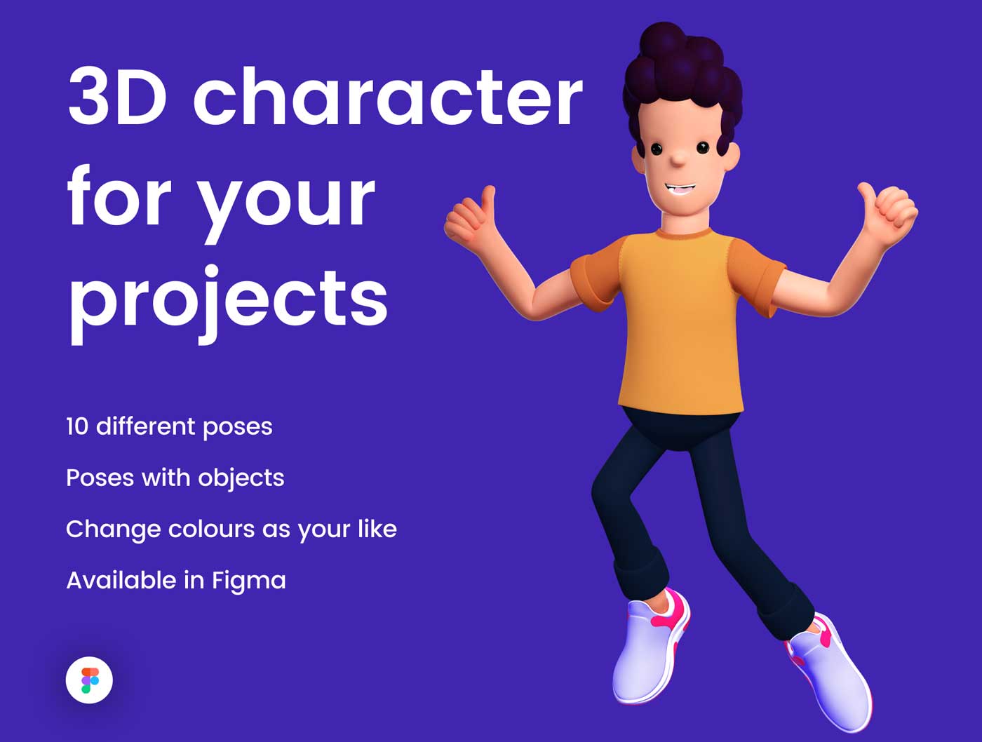10个3D人物设计资源 .fig素材
