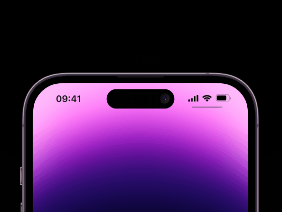 iPhone 14 pro 外卖app 灵动岛UI设计 .fig素材