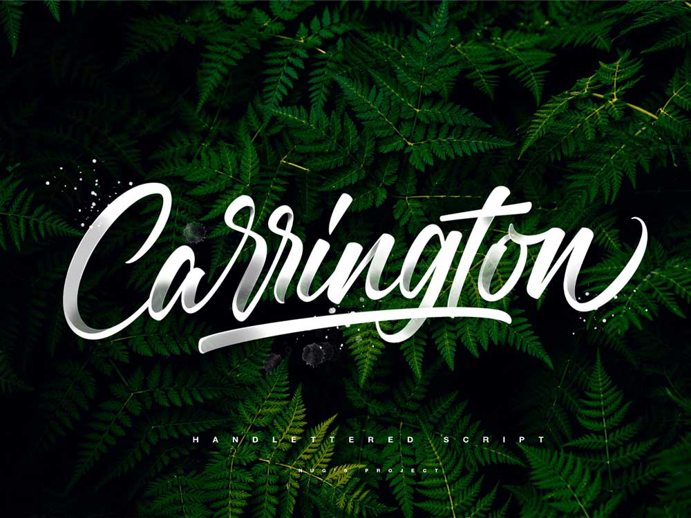 Carrington英文字体设计素材.otf .ttf .woff安装包