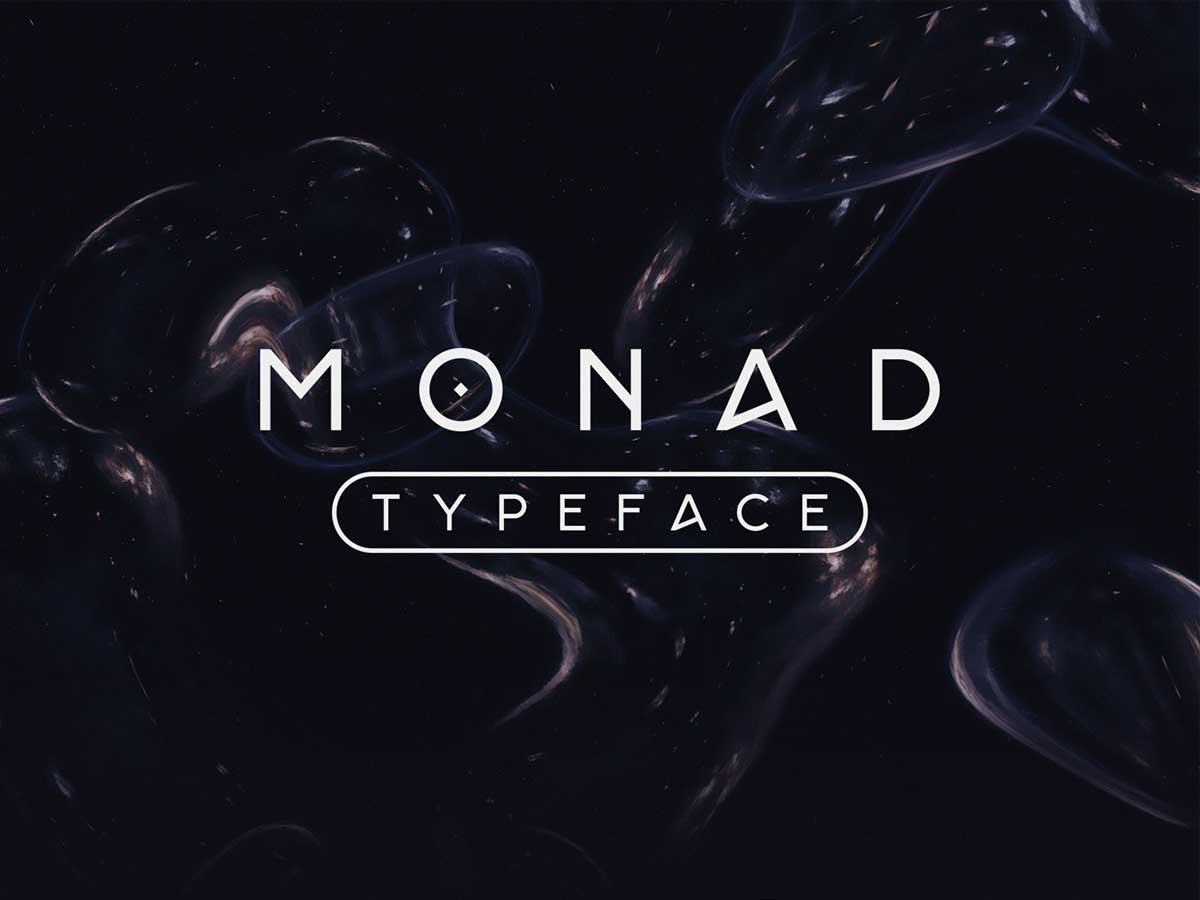 Monad英文字体设计素材.otf安装包