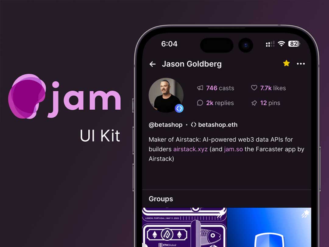 Jam UI设计系统（桌面端&移动端）